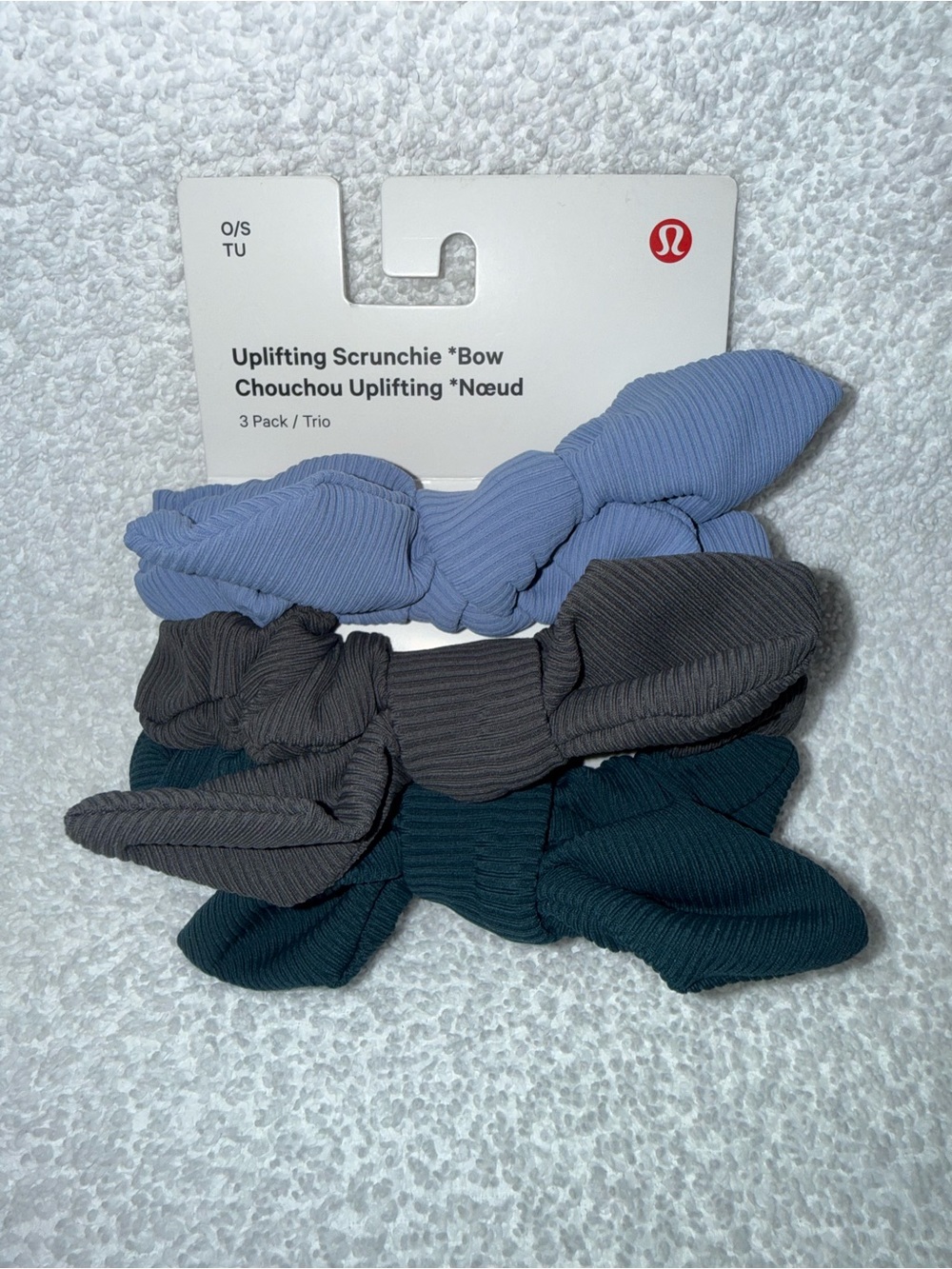 Lululemon Uplifting Scrunchie Bow 3-Pack